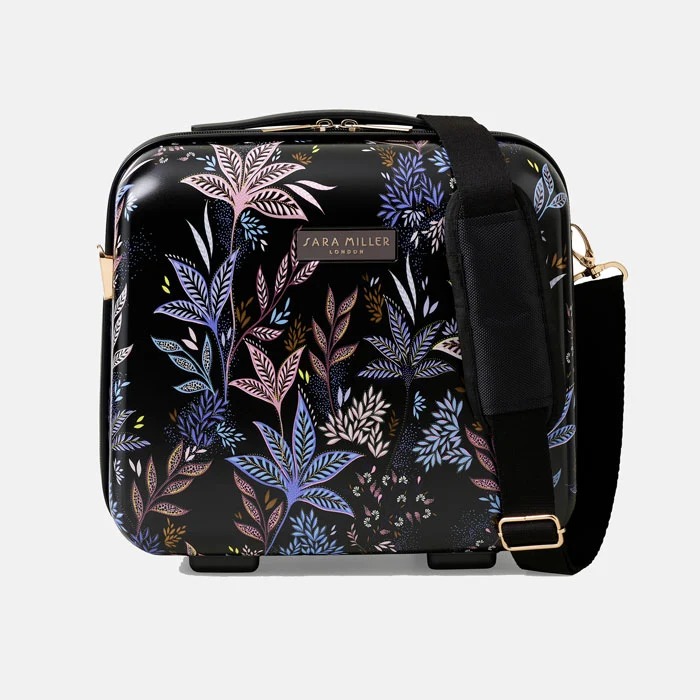 Black Botanic Vanity Case