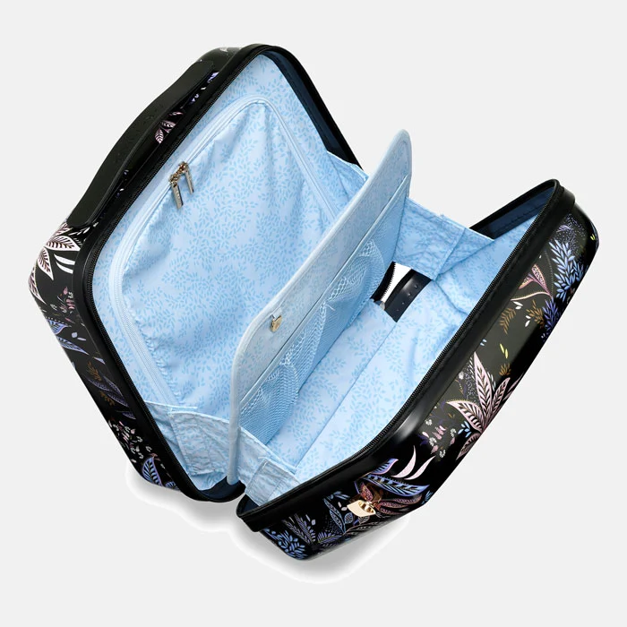 Black Botanic Vanity Case