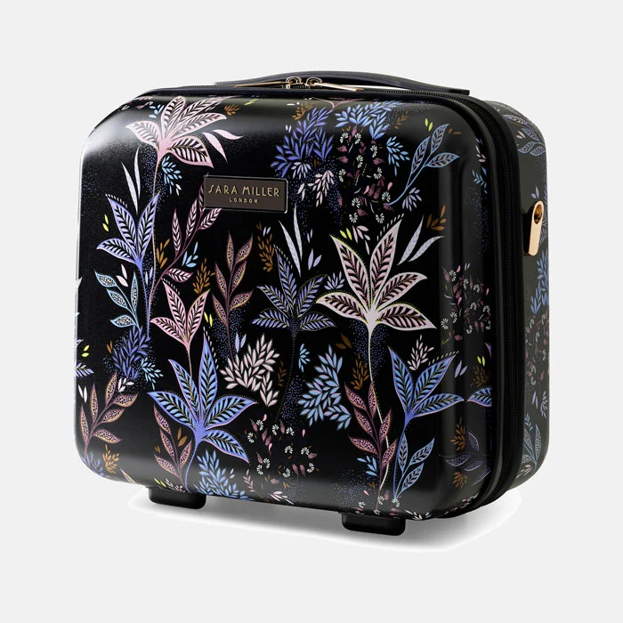 Black Botanic Vanity Case