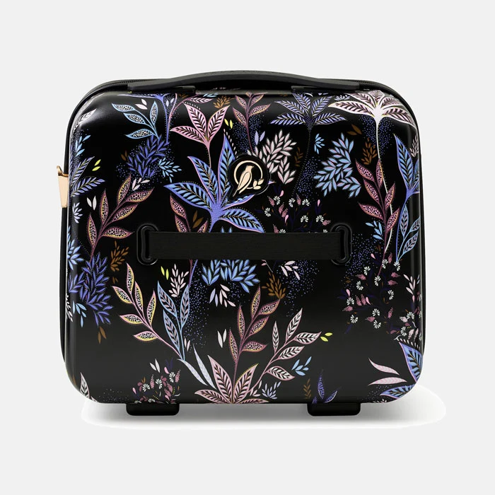 Black Botanic Vanity Case