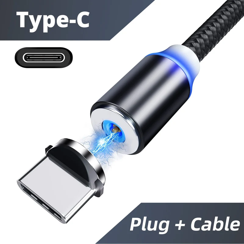 Magnetic Charging Cable For Samsung Xiaomi Mobile Phone