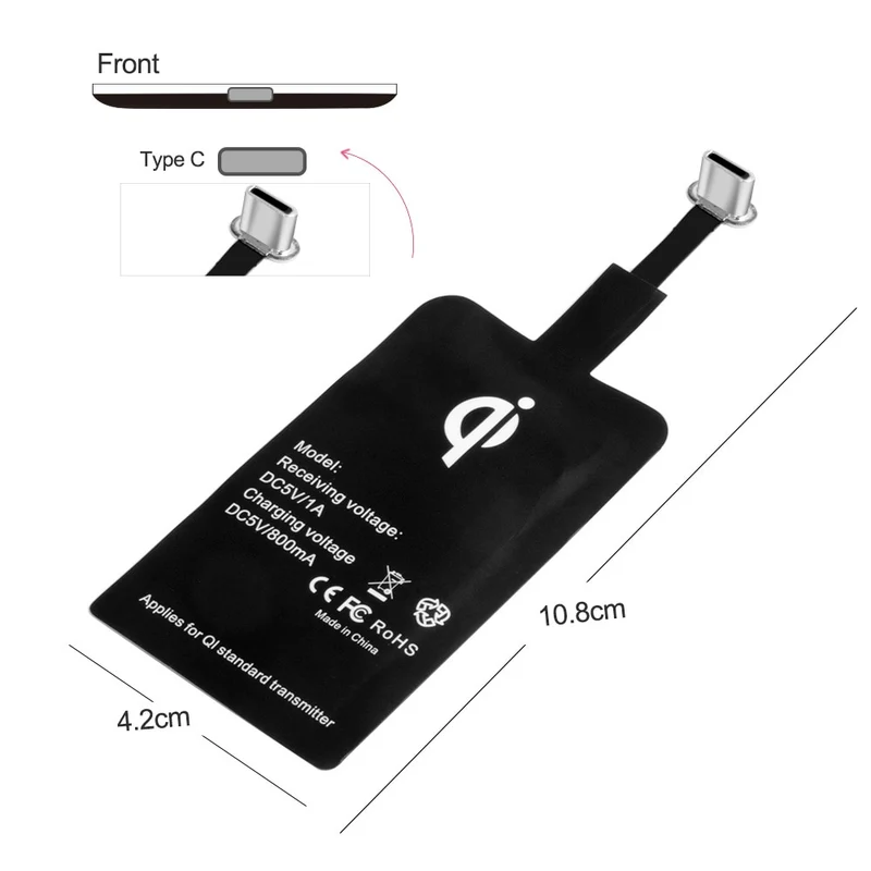 10W Fast Wireless Charger For iPhone, Samsung, Huawei