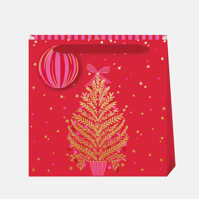 Crimson Tree Medium Gift Bag