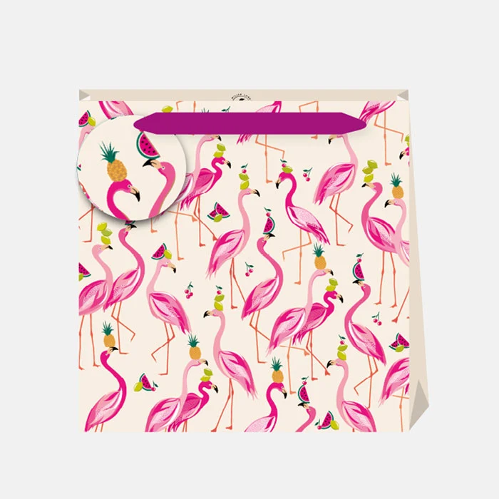 Fabulous Flamingos Medium Gift Bag