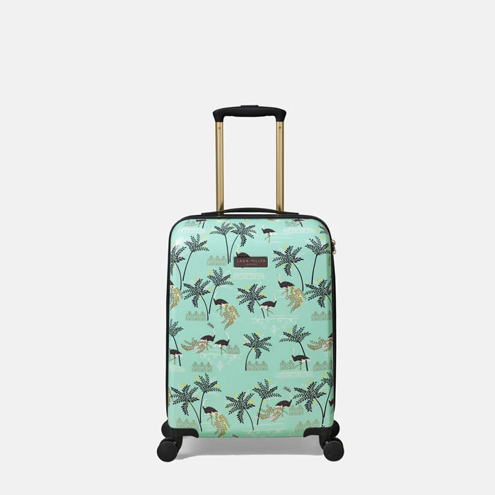 Mint Ostrich & Palms Cabin, Medium & Large Bundle