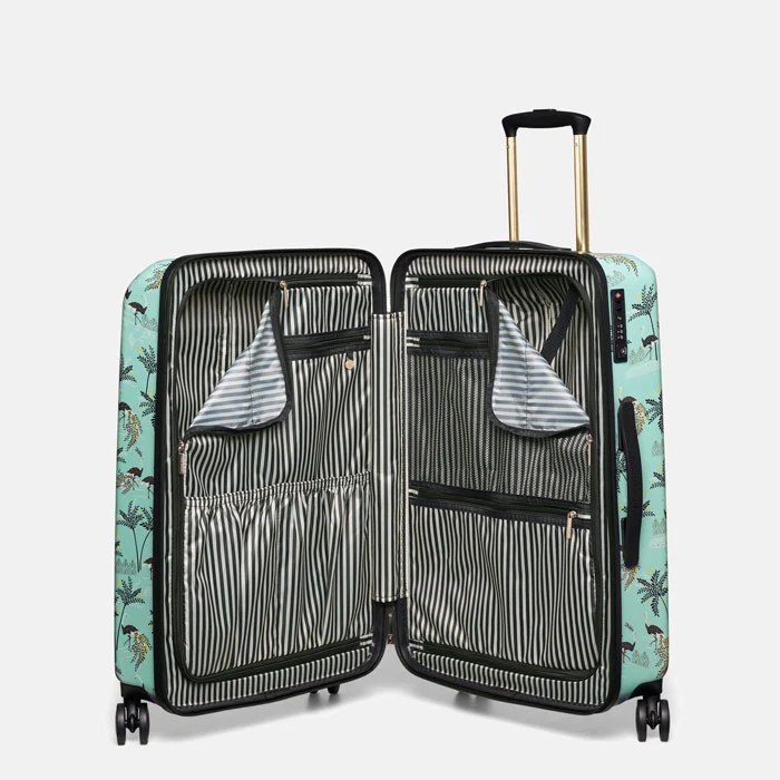 Mint Ostrich & Palms Cabin, Medium & Large Bundle