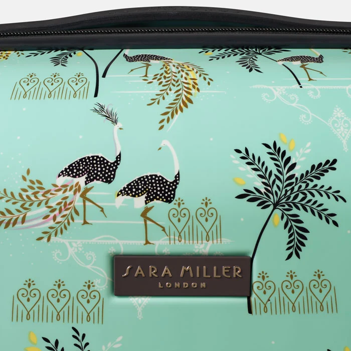 Mint Ostrich & Palms Cabin, Medium & Large Bundle