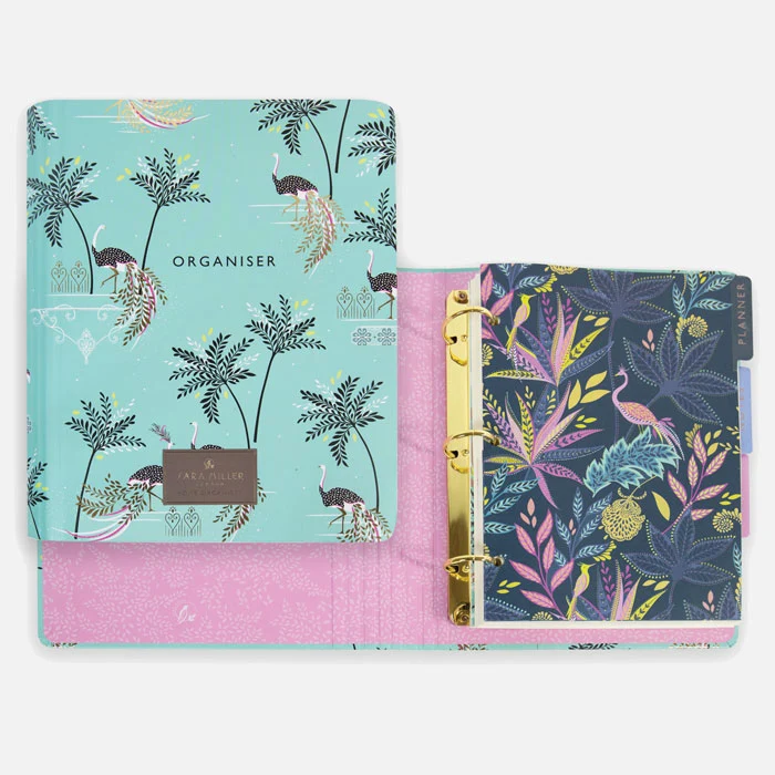 Ostrich & Palms Organiser