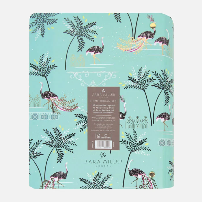 Ostrich & Palms Organiser