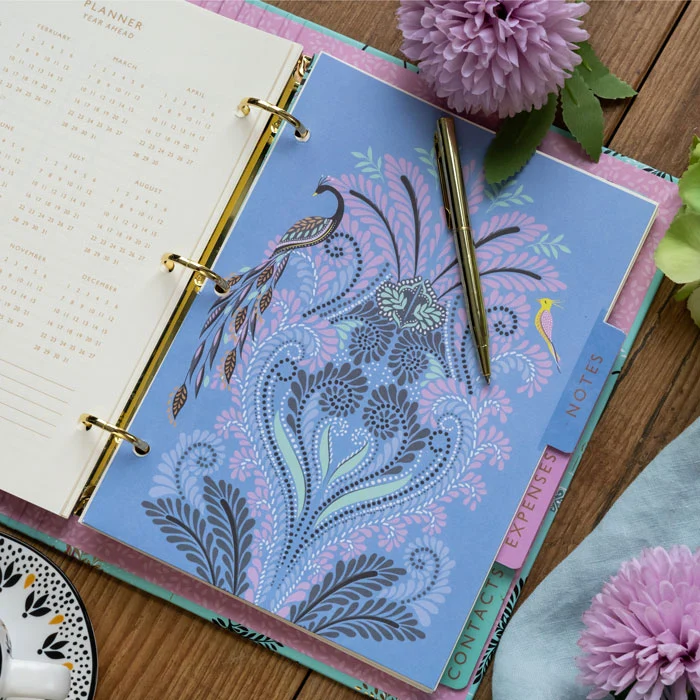 Ostrich & Palms Organiser