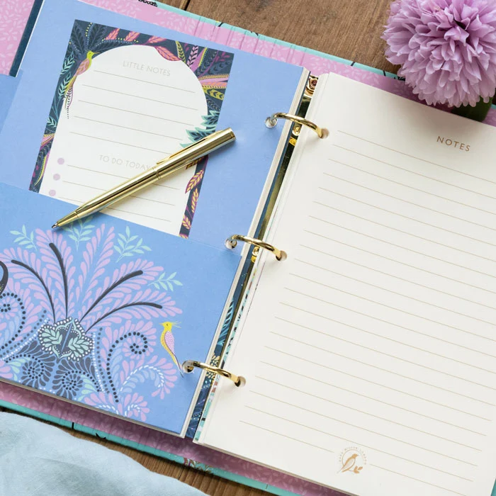 Ostrich & Palms Organiser