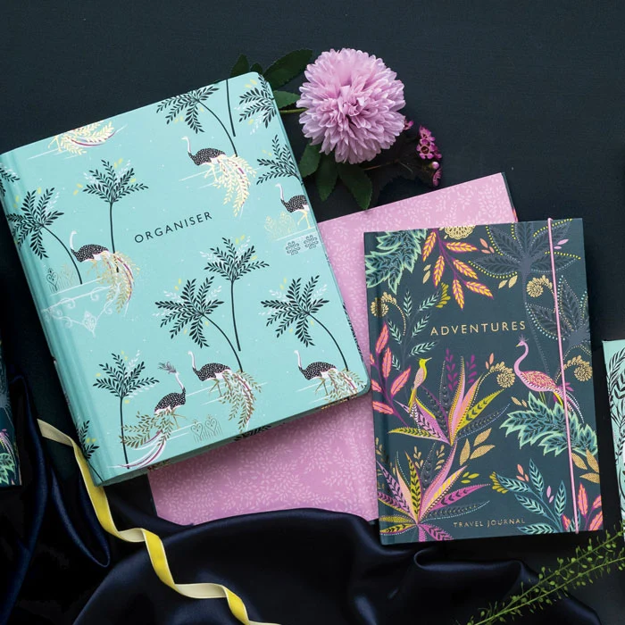 Ostrich & Palms Organiser
