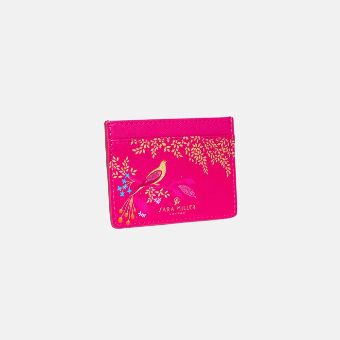Pink Birds Card Holder