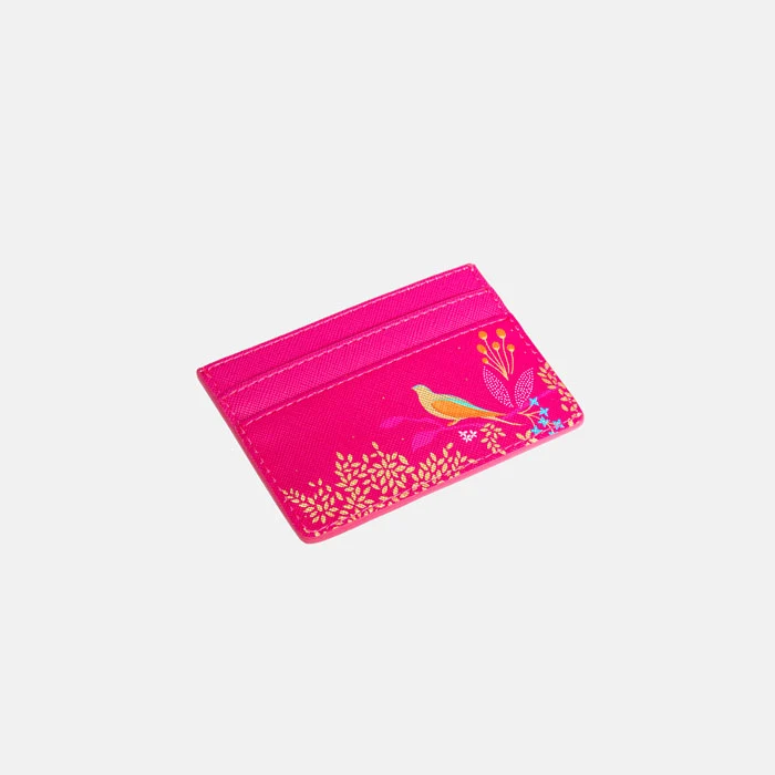 Pink Birds Card Holder