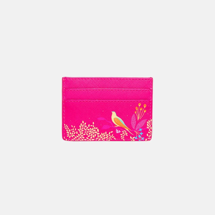 Pink Birds Card Holder