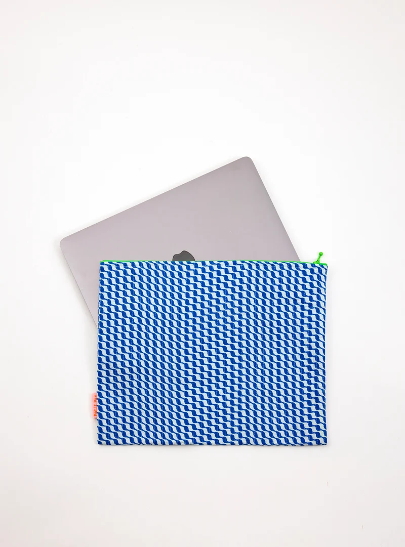 Pochette iPad Kifkif outremer