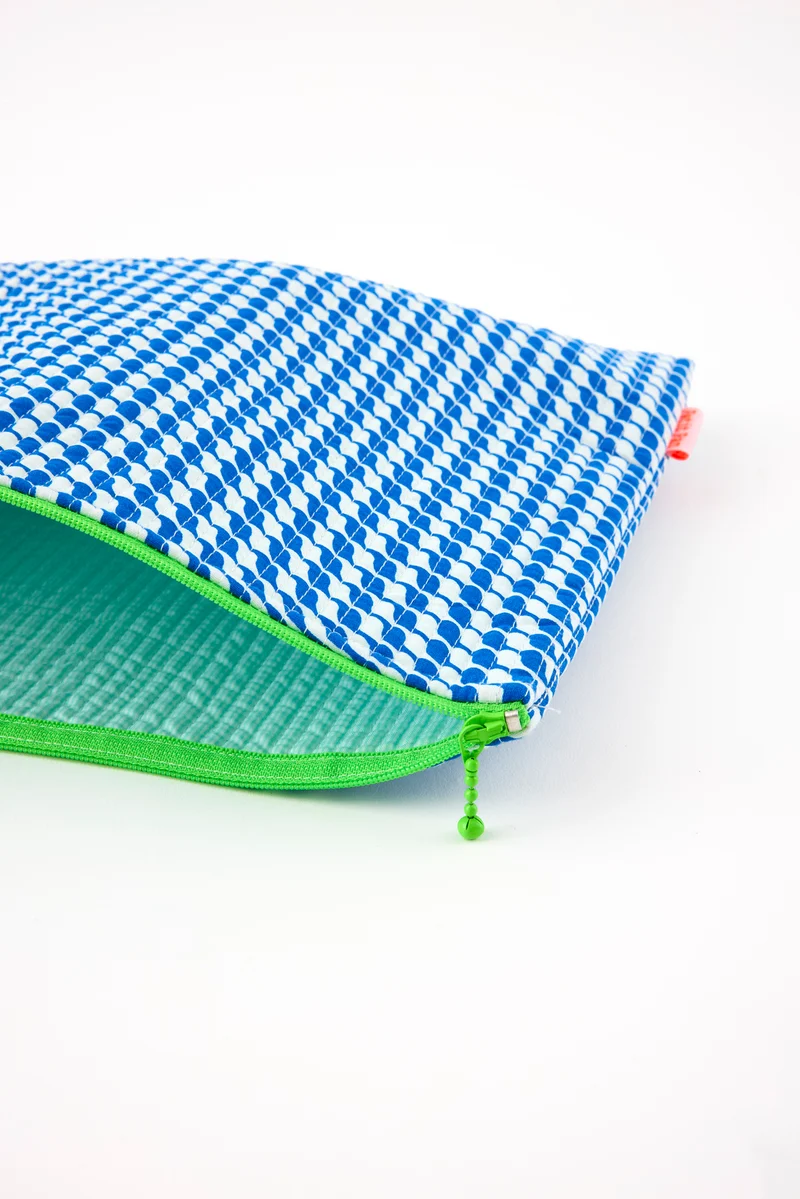 Pochette iPad Kifkif outremer