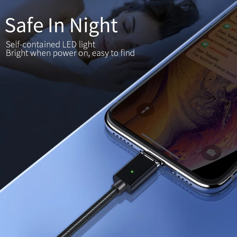 Magnetic Charging Cable For Smartphones