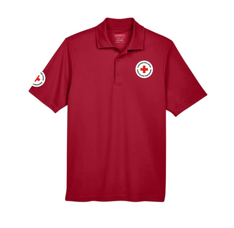 Men's Polyester S/S Pique Polo