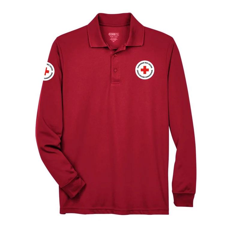 Mens L/S Pique Polo