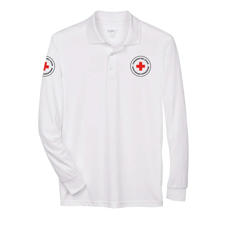 Mens L/S Pique Polo