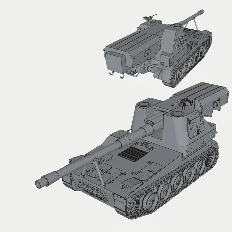 Canon automoteur suédois Artillerikanonvagn 151