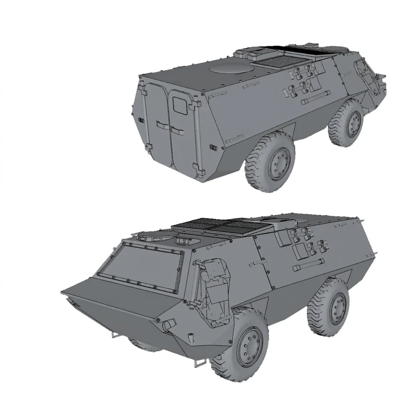 TPz Fuchs 4x4 1979 véhicule blindé de transport de troupes