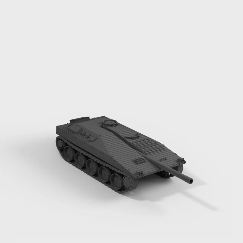 UDES 03 svensk koldkrigs kampvogn til miniaturekrigsspil