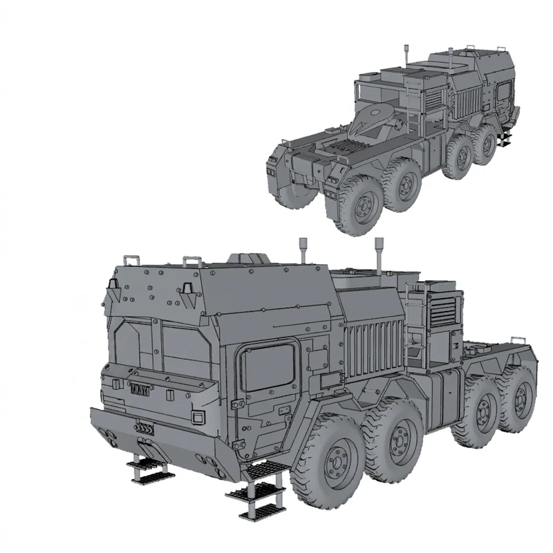 SLT 2 Mammut tysk militær transportlastbil miniature