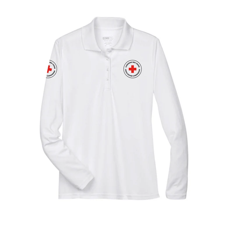 Ladies L/S Pique Polo