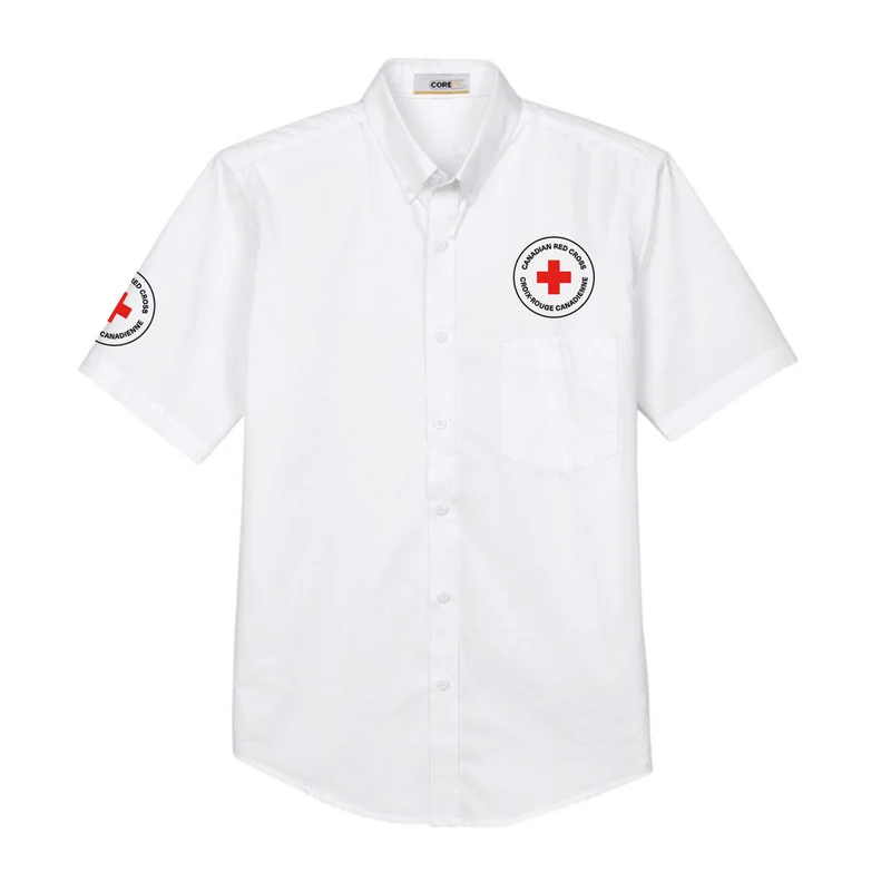 Mens 65/35 Short Sleeve EZ care shirt