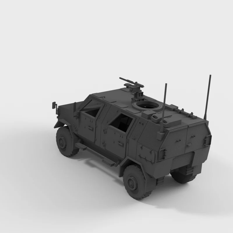 ATF Dingo 1 pansret hjulkøretøj til tabletop