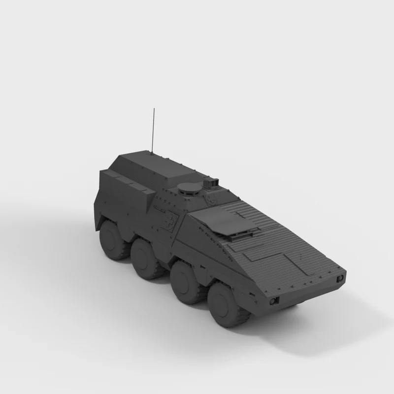 Bundeswehr GTK Boxer pansret ambulance model