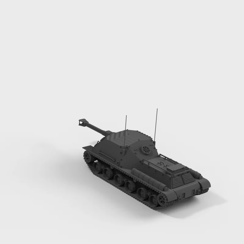 Svensk Infanterikanonvagn Ikv 103 pansret køretøj