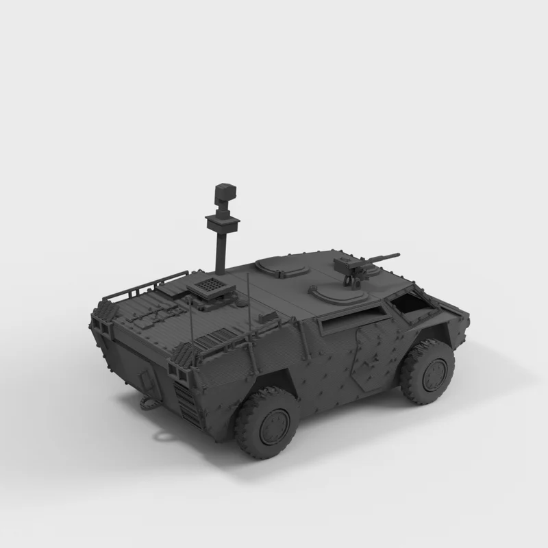 Fennek opklaringskøretøj fra Bundeswehr til wargaming