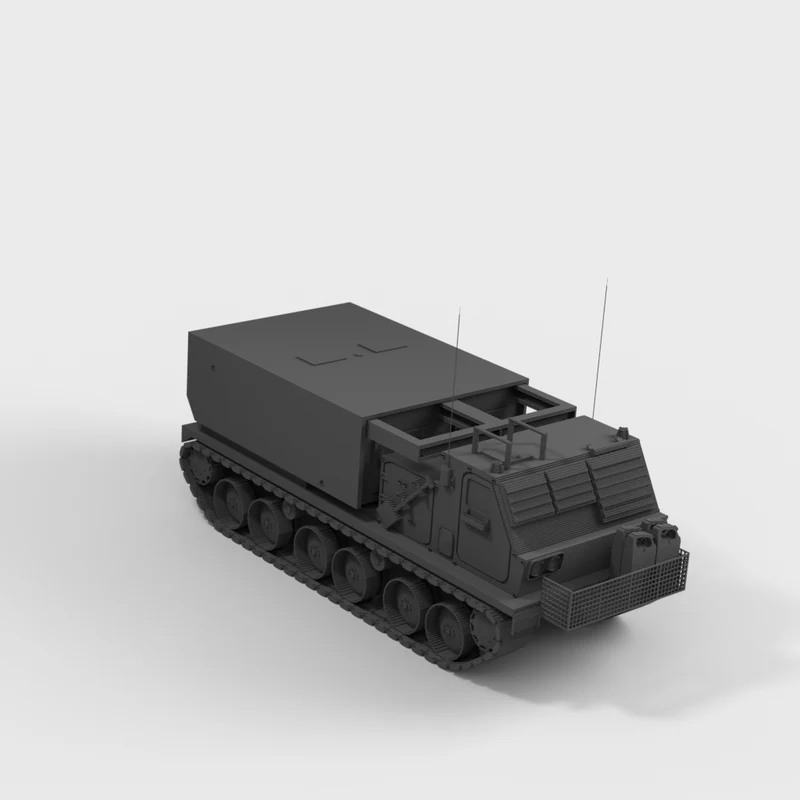 MARS II MLRS tysk raketkaster til tabletop