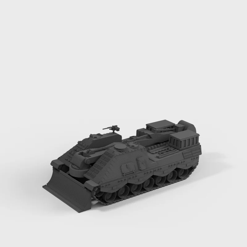 Véhicule d'ingénierie blindé AEV3 Kodiak Bundeswehr miniature