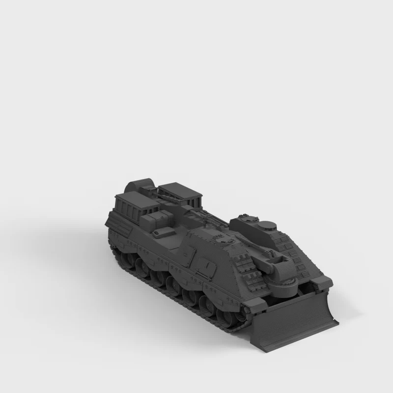 Véhicule d'ingénierie blindé AEV3 Kodiak Bundeswehr miniature