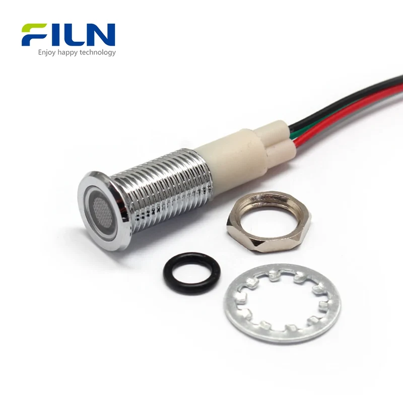RG Indicator Light Dual Color Red Green LED IP67 Waterproof Metal Pilot Lamp for Industrial & Commercial Panels