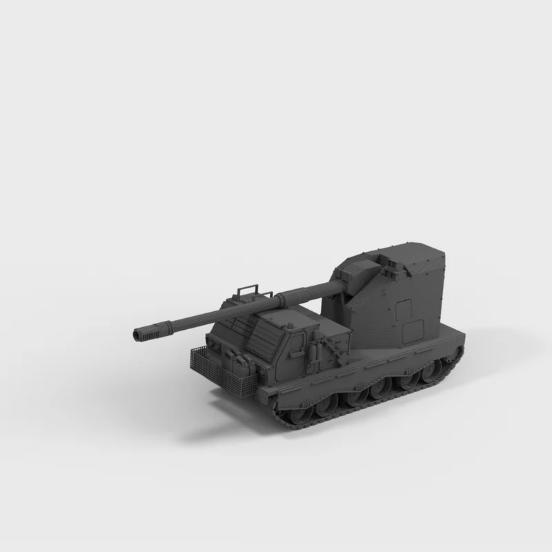 Donar artillerisystem Bundeswehr model til wargaming