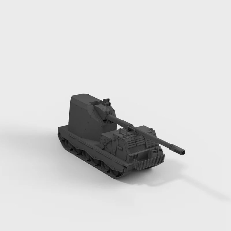 Donar artillerisystem Bundeswehr model til wargaming