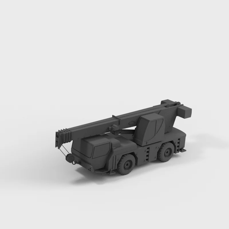 Grue mobile Liebherr LTM 1030 armée allemande