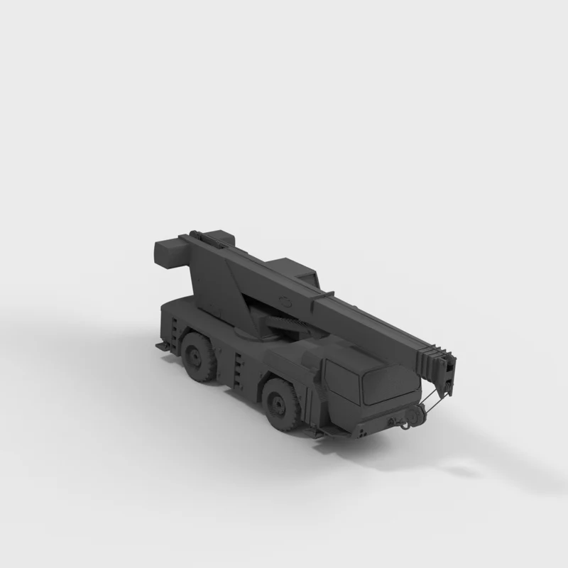 Grue mobile Liebherr LTM 1030 armée allemande