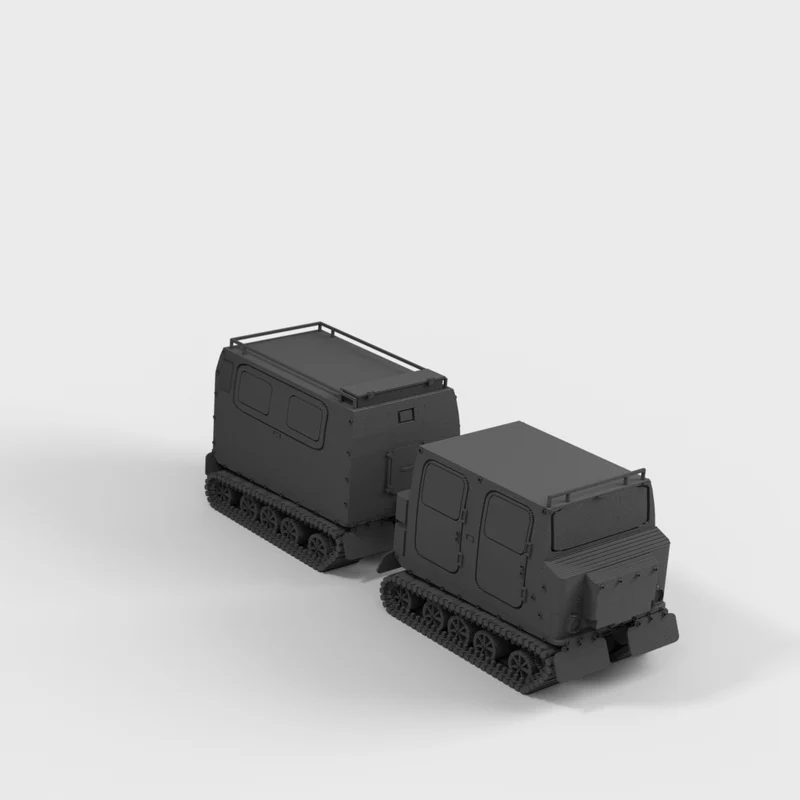 Modèle de véhicule à chenilles tout-terrain Hägglunds Bv 206