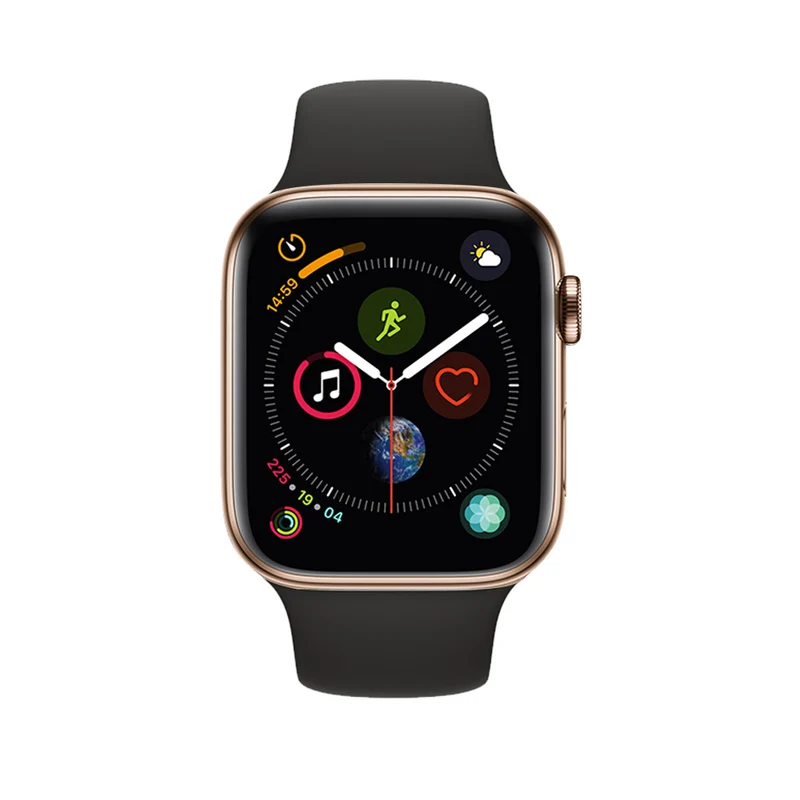 Apple Watch Series 4 Boîtier en acier inoxydable 40mm - Or
