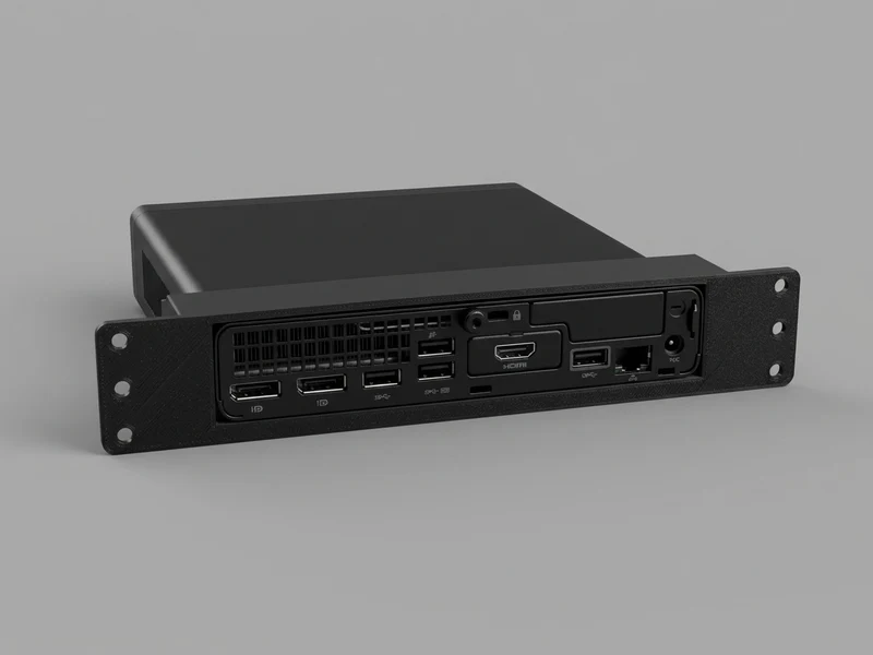 10 tommer rackbeslag til HP ProDesk EliteDesk