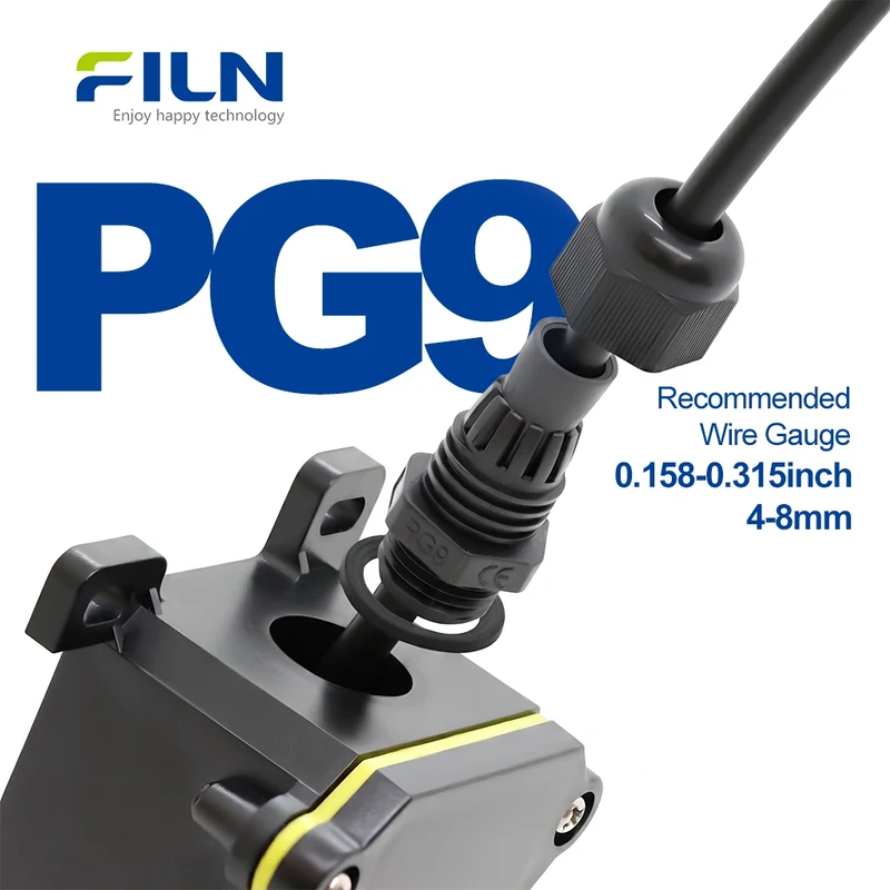 Junction Boxes Electrical with 20A Metal Push Button Switch Waterproof IP65 FILN Factory Custom