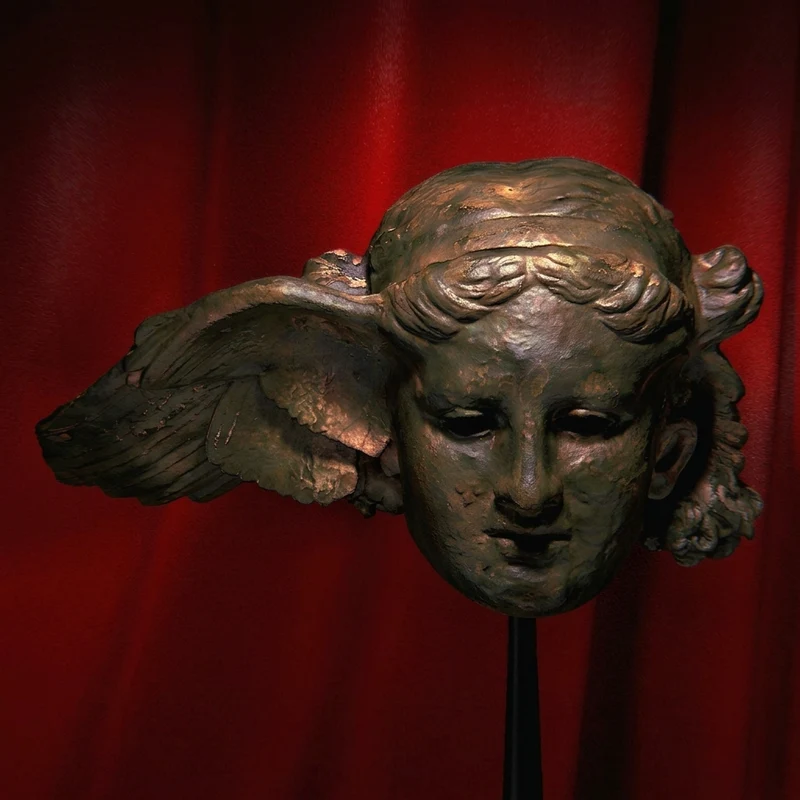 Klassisk buste af den græske søvngud Hypnos