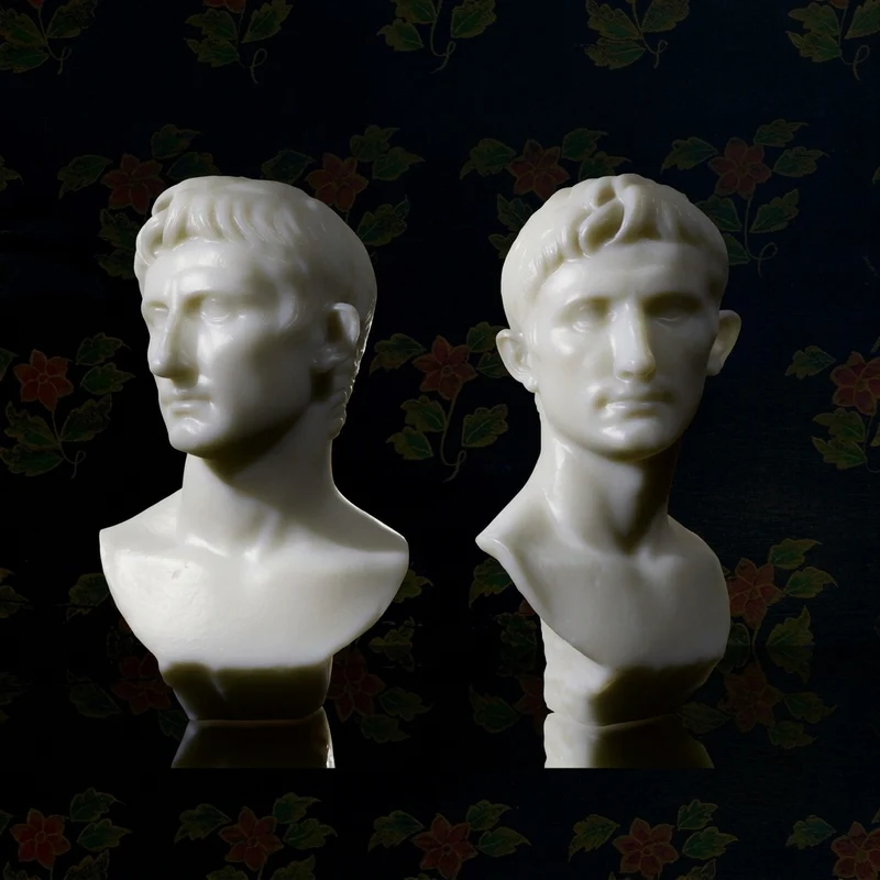 Buste classique du jeune empereur Auguste