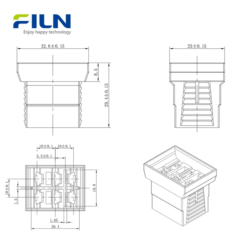 Wire Harness for Rocker Switch | 30A KCD4-03-FJ Quick Connector | FILN Factory